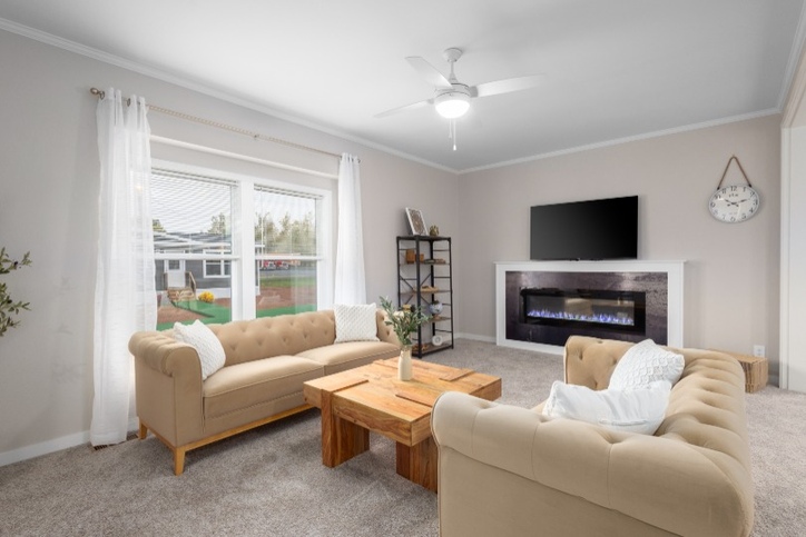 Westlake Modular 28663A | 3 bedroom, 2 bathroom, 1760 sqft home | Built by Cavco - Dorchester in Dorchester, WI.