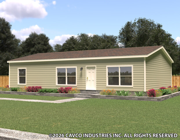 The Summit 32483A | 3 bedroom, 2 bathroom, 1440 sqft home | Built by Cavco - Douglas in Douglas, GA.