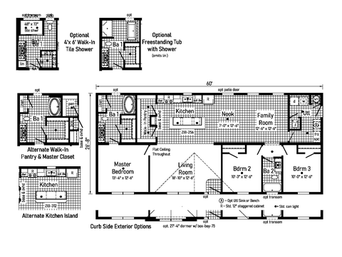 Essence 2 | 3 bedroom, 2 bathroom, 1600 sqft home | Built by Cavco - Goshen in Goshen, IN.