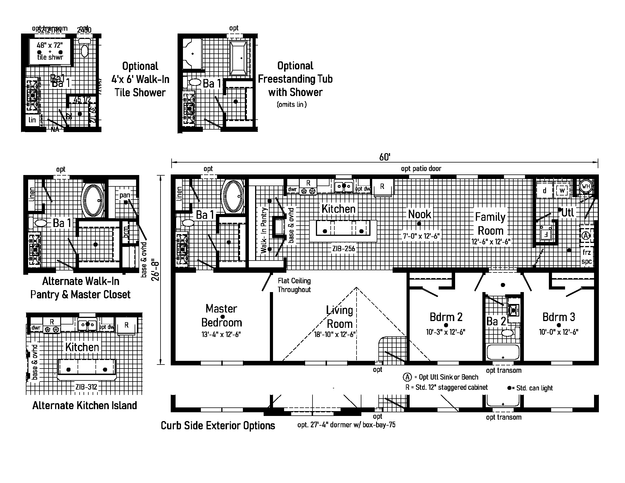 Essence 2 | 3 bedroom, 2 bathroom, 1600 sqft home | Built by Cavco - Goshen in Goshen, IN.