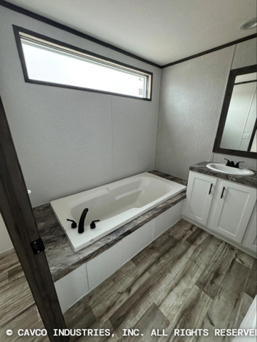Landmark 16763E | 3 bedroom, 2 bathroom, 1178 sqft home | Built by Cavco - Waco in Waco, TX.