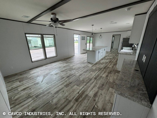 Landmark 16763E | 3 bedroom, 2 bathroom, 1178 sqft home | Built by Cavco - Waco in Waco, TX.
