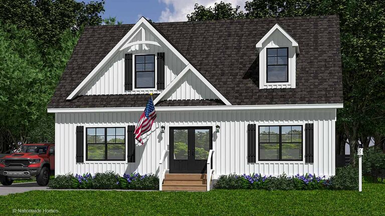 Oak | 1 bedroom, 2 bathroom, 1120 sqft home | Built by Cavco - Martinsville in Martinsville, VA.