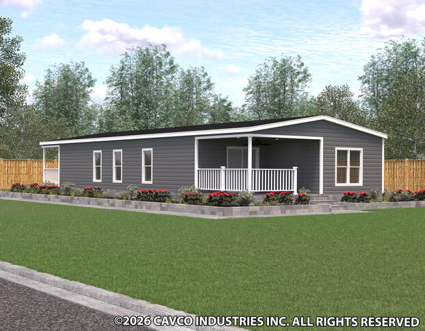 Jaylynn 28662A | 2 bedroom, 2 bathroom, 1760 sqft home. Built by Cavco - Plant City in Plant City, FL.