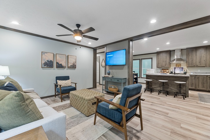 The Hemos 28524B | 4 bedroom, 2 bathroom, 1430 sqft home. Built by Cavco - Lafayette in Lafayette, TN.