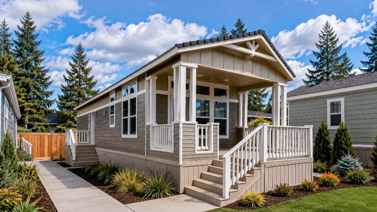 Paradise I | 1 bedroom, 1 bathroom, 586 sqft home | Built by Cavco - Millersburg in Millersburg, OR.