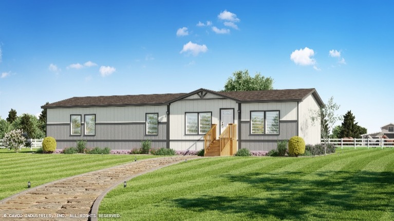Rose 28684A | 4 bedroom, 2 bathroom, 1858 sqft home. Built by Cavco - Lake Arlington in Fort Worth, TX.