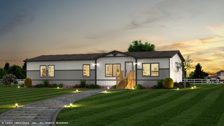 Rose 28684A | 4 bedroom, 2 bathroom, 1858 sqft home. Built by Cavco - Lake Arlington in Fort Worth, TX.
