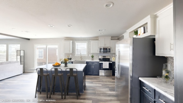 Rose 28684A | 4 bedroom, 2 bathroom, 1858 sqft home. Built by Cavco - Lake Arlington in Fort Worth, TX.
