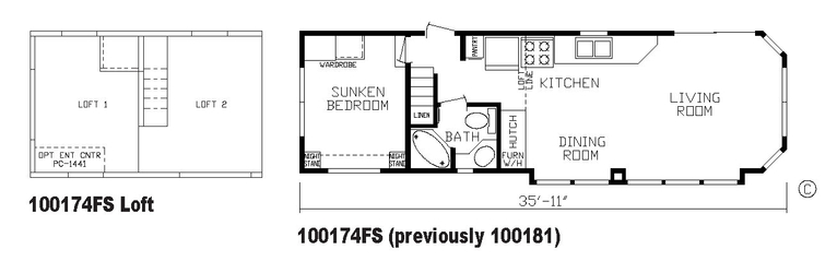 Flipped Floor Plan