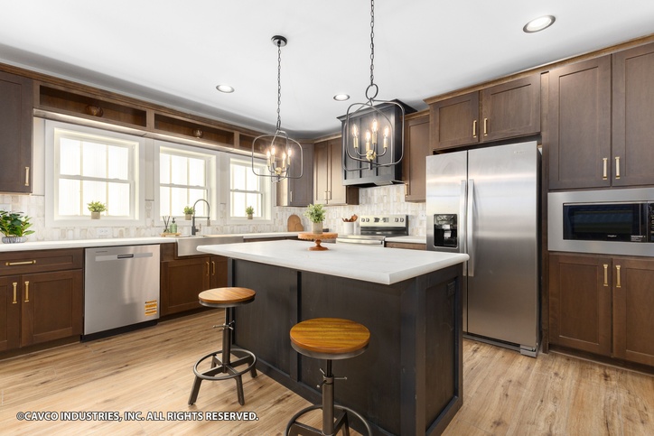 Binkley 32643AM | 3 bedroom, 2 bathroom, 2203 sqft home. Built by Cavco - Manorwood in Emlenton, PA.