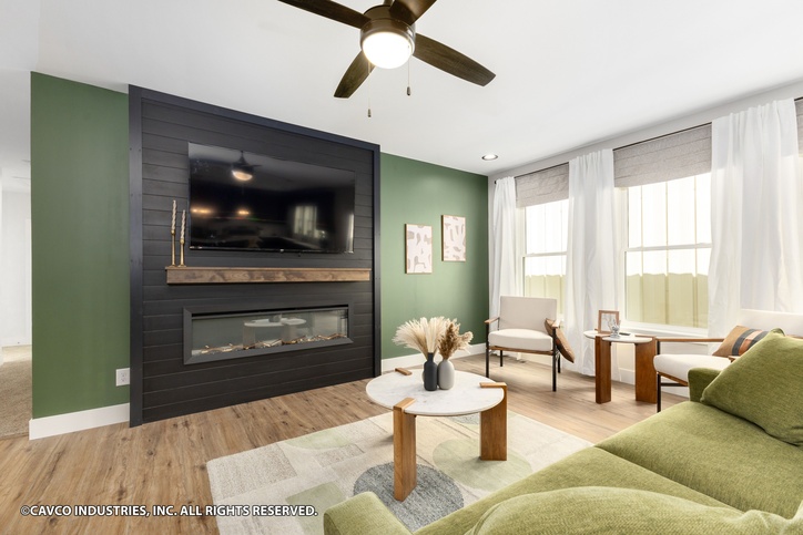 Binkley 32643AM | 3 bedroom, 2 bathroom, 2203 sqft home. Built by Cavco - Manorwood in Emlenton, PA.