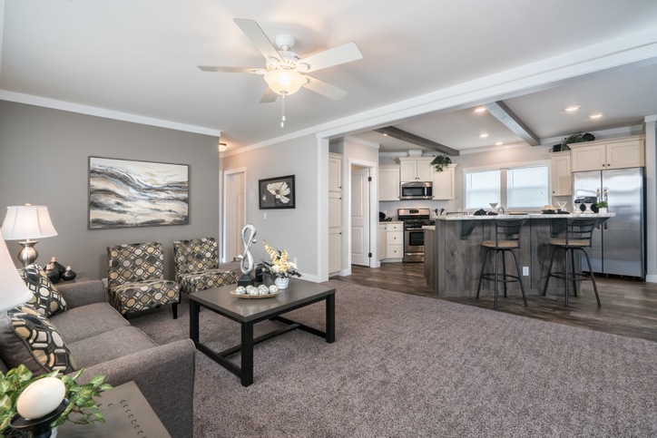 Westlake Ranch 28563A | 3 bedroom, 2 bathroom, 1493 sqft home | Built by Cavco -Dorchester in Dorchester, WI.