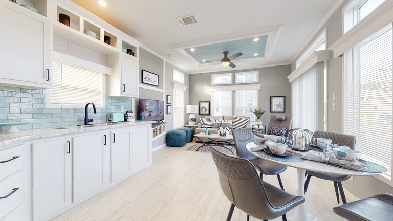 Lake Charles 13361B | 1 bedroom, 1 bathroom, 500 sqft home | Built by Cavco - Ocala in Ocala, FL.