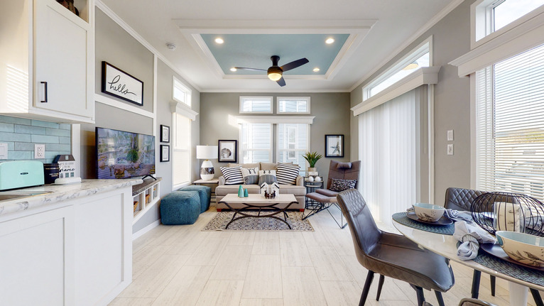 Lake Charles 13361B | 1 bedroom, 1 bathroom, 500 sqft home | Built by Cavco - Ocala in Ocala, FL.