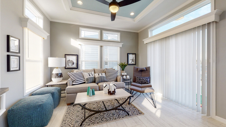 Lake Charles 13361B | 1 bedroom, 1 bathroom, 500 sqft home | Built by Cavco - Ocala in Ocala, FL.