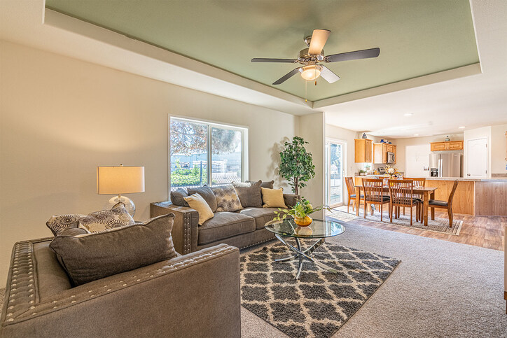 Sandpointe 28664A | 4 bedroom, 2 bathroom, 1760 sqft home | Built by Cavco - Woodburn in Woodburn, OR.