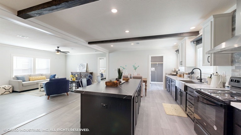 Homeland 30543H | 3 bedroom, 2 bathroom, 1620 sqft home. Built by Cavco - Fort Worth in Fort Worth, TX.