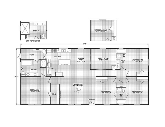 Country Manor 32684M Manufactured Home from Fleetwood Homes, Florence ...