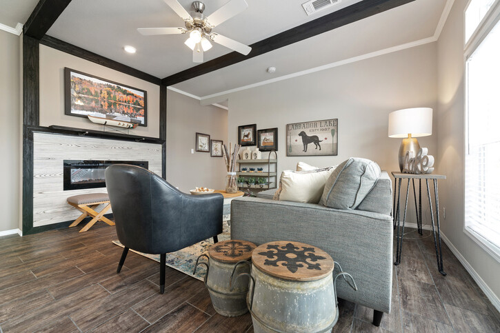 Lago Mira | 3 bedroom, 2 bathroom, 1130 sqft home | Built by Cavco - Austin in Austin, TX.