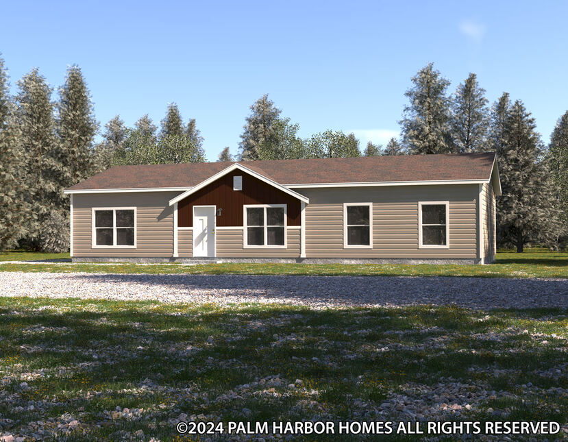 Hasson 28563A Modular or Manufactured Home from Palm Harbor Homes, a