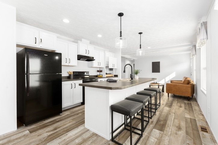 Grand Am 28523E | 3 bedroom, 2 bathroom, 1387 sqft home. Built by Cavco - Clarion in Shippenville, PA.