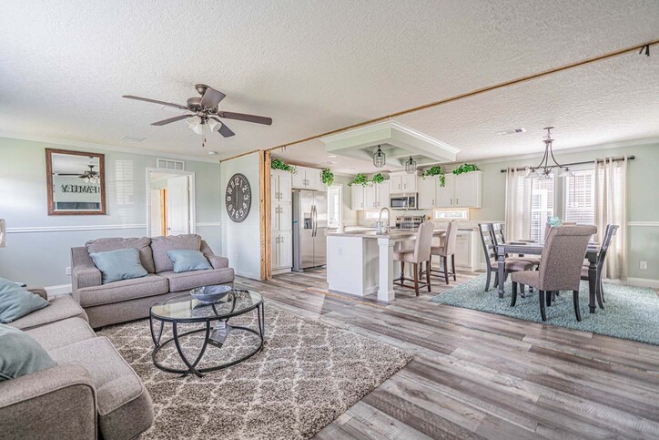 Camron 28563F | 3 bedroom, 2 bathroom, 1494 sqft home | Built by Cavco - Moultrie in Moultrie, GA.