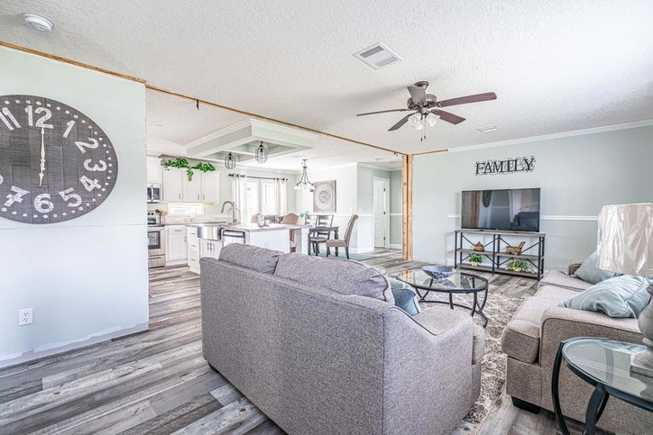 Camron 28563F | 3 bedroom, 2 bathroom, 1494 sqft home | Built by Cavco - Moultrie in Moultrie, GA.