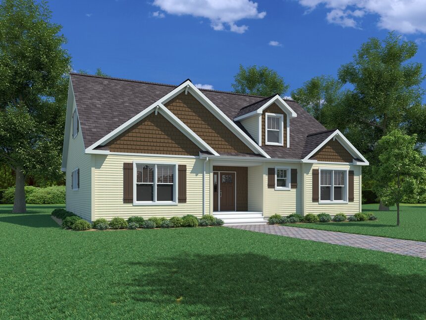 Modular Homes Rancher 3 Bed Modular Home (Ranch) for Sale - Baxter 42483A