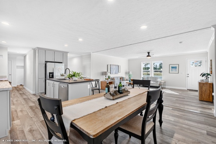Heritage Pointe 32764D | 4 bedroom, 3 bathroom, 2280 sqft home | Built by Cavco - Rocky Mount in Rocky Mount, VA.