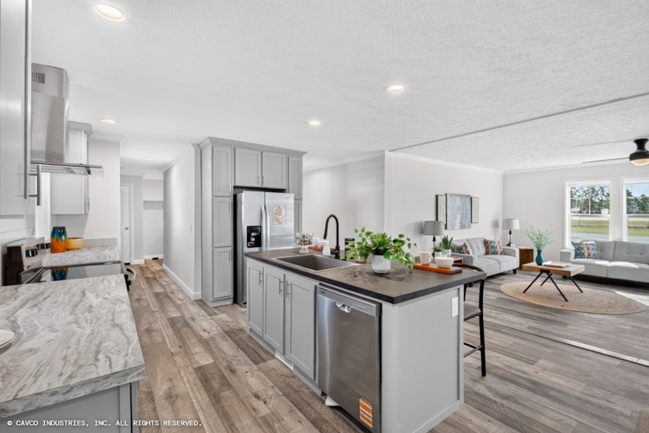 Heritage Pointe 32764D | 4 bedroom, 3 bathroom, 2280 sqft home | Built by Cavco - Rocky Mount in Rocky Mount, VA.