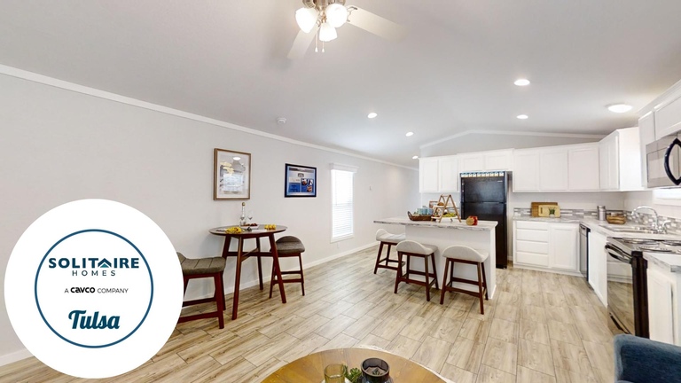 Solitaire Double-Barrel 16682A Manufactured Home from Solitaire Homes