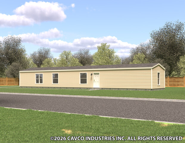Valu Premier 16763H | 3 bedroom, 2 bathroom, 1165 sqft home. Built by Cavco - Seguin in Seguin, TX.