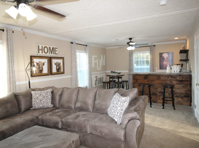 Rafael 32764J | 4 bedroom, 2 bathroom, 2255 sqft home | Built by Cavco - Moultrie in Moultrie, GA.