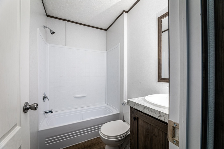 Phoenix 16763A | 3 bedroom, 2 bathroom, 1140 sqft home | Built by Cavco - Hamlet in Hamlet, NC.