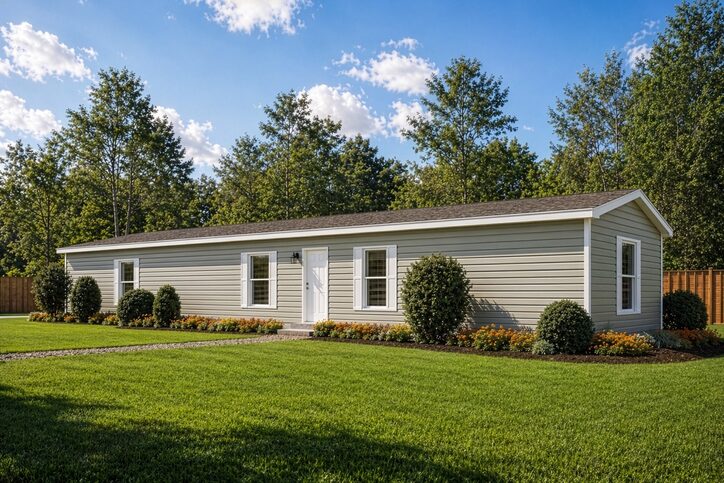 Tate 16562A | 2 bedroom, 2 bathroom, 873 sqft home | Built by Cavco - Hamlet in Hamlet, NC.