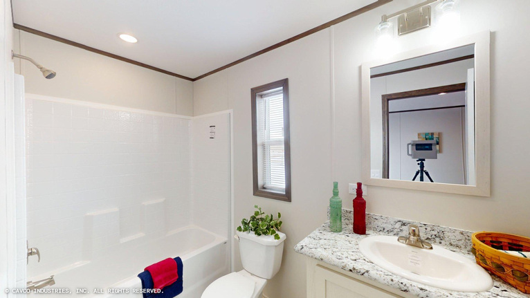 Inspiration 16763L | 3 bedroom, 2 bathroom, 1165 sqft home | Built by Cavco - Montevideo in Montevideo, MN.