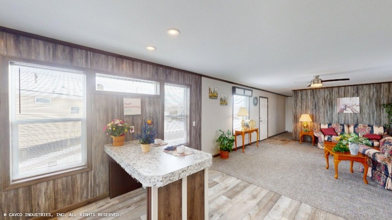 Inspiration 16763L | 3 bedroom, 2 bathroom, 1165 sqft home | Built by Cavco - Montevideo in Montevideo, MN.