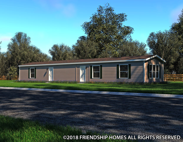 Inspiration 16763L | 3 bedroom, 2 bathroom, 1165 sqft home | Built by Cavco - Montevideo in Montevideo, MN.