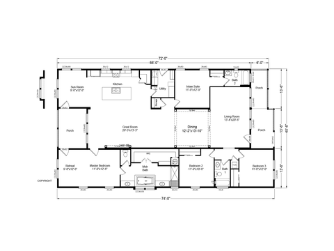 Casita | 4 bedroom, 3 bathroom, 2721 sqft home | Built by Cavco - Millersburg in Millersburg, OR.