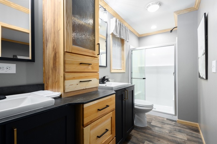 Sapphire 16763A | 3 bedroom, 2 bathroom, 1140 sqft home | Built by Cavco - Dorchester in Dorchester, WI.
