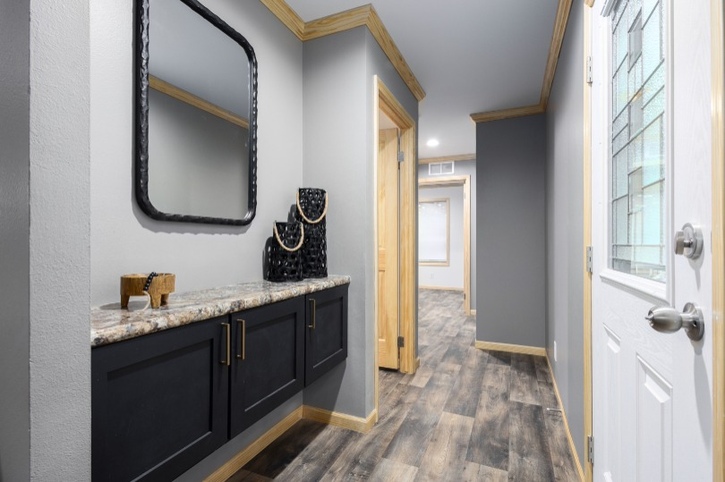 Sapphire 16763A | 3 bedroom, 2 bathroom, 1140 sqft home | Built by Cavco - Dorchester in Dorchester, WI.