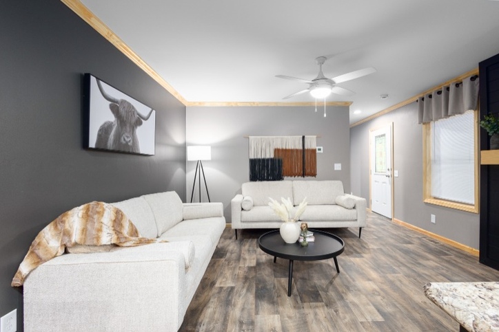 Sapphire 16763A | 3 bedroom, 2 bathroom, 1140 sqft home | Built by Cavco - Dorchester in Dorchester, WI.
