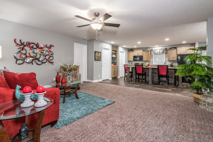 Essence 1 | 3 bedroom, 2 bathroom, 1387 sqft home | Built by Cavco - Goshen in Goshen, IN.