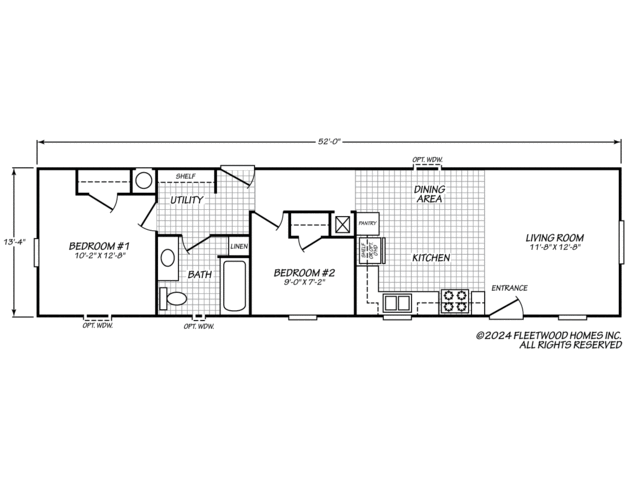 Canyon Lake 14522L Manufactured Home from Fleetwood Homes, a Cavco Company