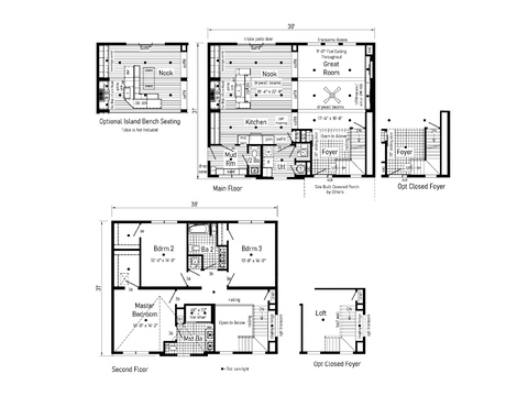 Ultra 32383BM | 3 bedroom, 2.5 bathroom, 2356 sqft home. Built by Cavco - Emlenton in Emlenton, PA.