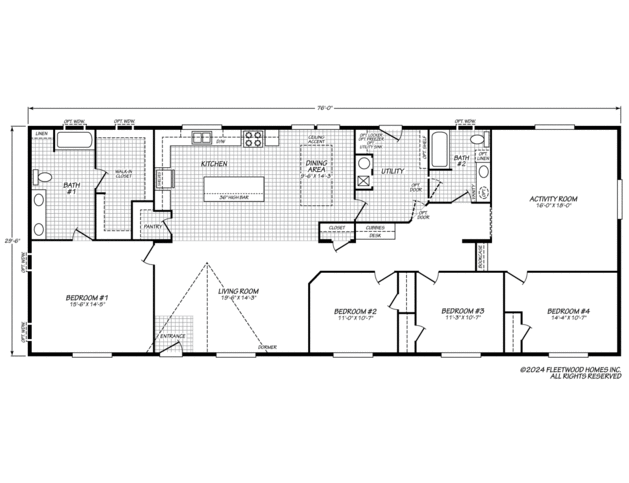 Gold Fork 30764N Manufactured Home from Fleetwood Homes, a Cavco Company