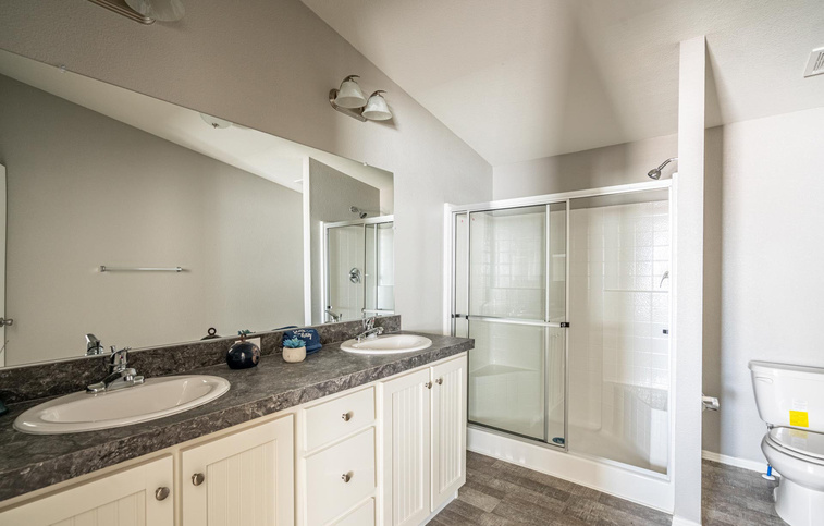Canyon Lake 24563L | 3 bedroom, 2 bathroom, 1307 sqft home | Built by Cavco - Riverside in Riverside, CA.
