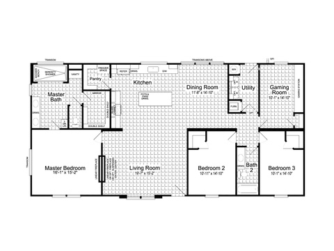 Luxe Haven II | 3 bedroom, 2 bathroom, 1984 sqft home. Built by Cavco - Fort Worth in Fort Worth, TX