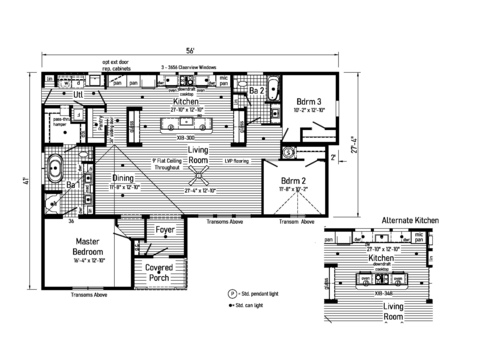 Max Supreme 4 42563A | 3 bedroom, 2 bathroom, 1817 sqft home | Built by Cavco - Crouse in Crouse, NC.